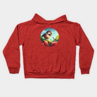 Guarding the Strawberry Patch Kids Hoodie